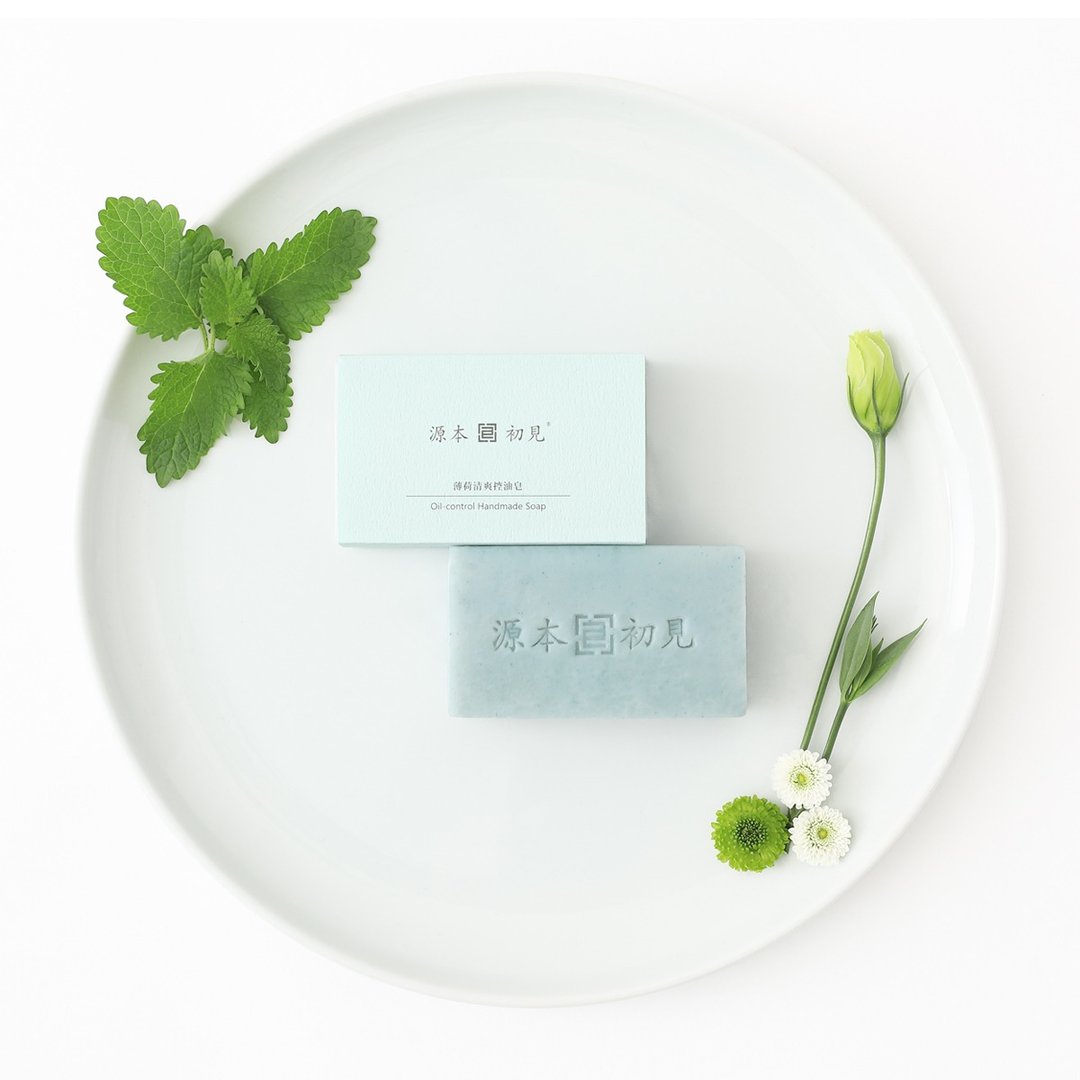 源本初见 / 薄荷清爽控油皂 90g 4件65折 - 肥皂/手工皂 - 其他材质 