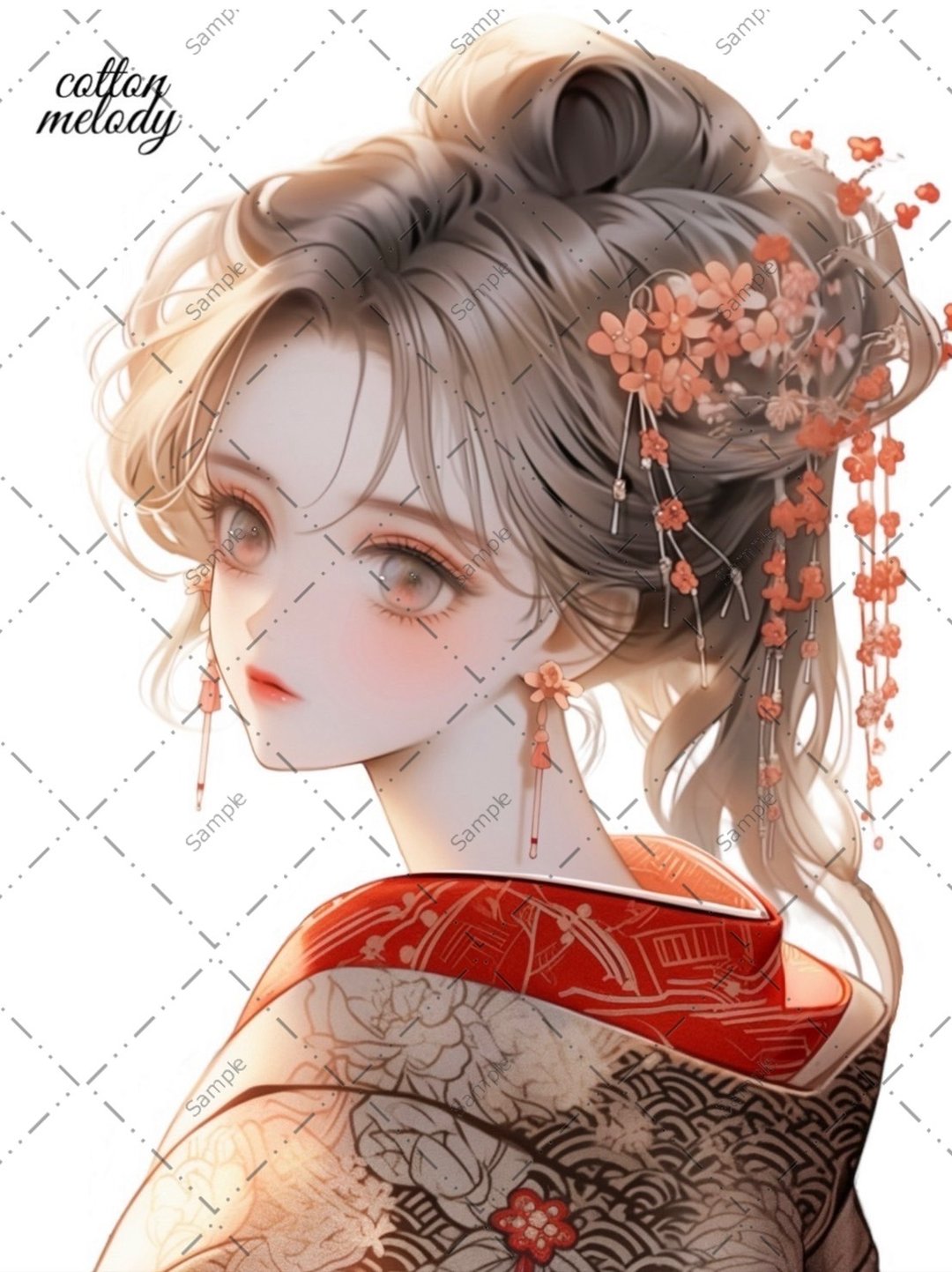 原创贴纸 no.324 人物贴纸 原创贴纸 人物贴纸 女孩贴纸 原创人物贴纸 - 贴纸 - 纸 