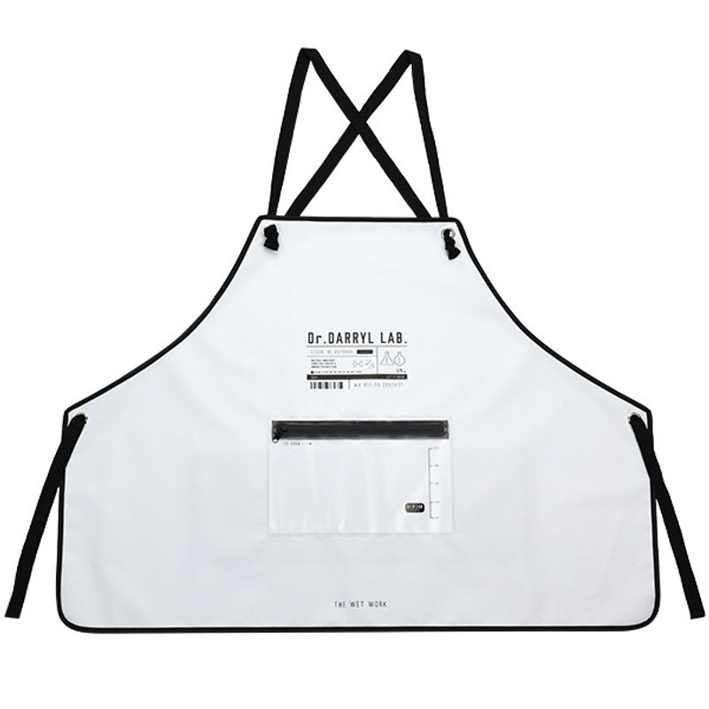 Dr. Darryl Lab- 工作围裙 - 围裙 - 防水材质 白色