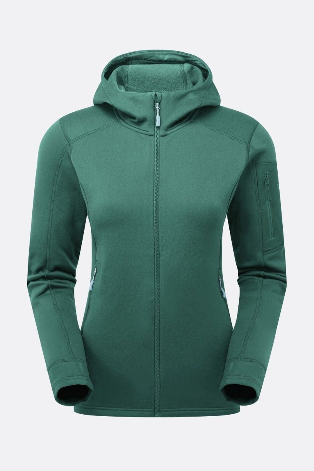 【RAB】Modulus Hoody 女款 尤加利绿 - 女装运动衣 - 聚酯纤维 绿色