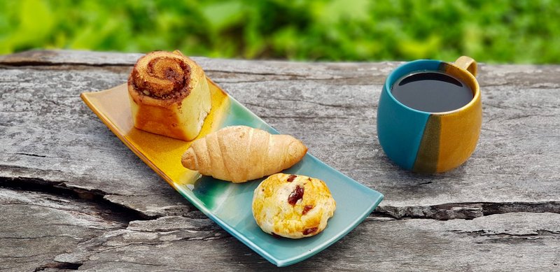 长盘・三毛撒哈拉系列/送礼包装/小卡代写 - 盘子/餐盘/盘架 - 瓷 