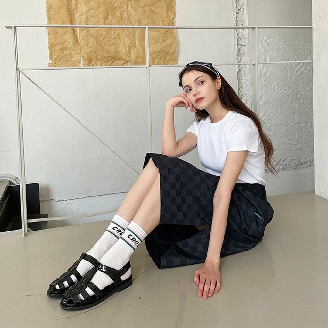 PRE-ORDER – MACMOC Super Enamel (BLACK) 涼鞋 - 男女凉鞋 - 其他材质 