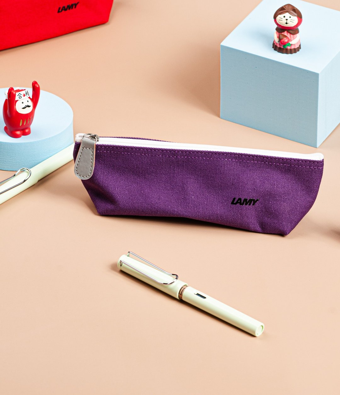 LAMY 笔袋 / 风格系列  - 拉链式笔袋 / 紫色 - 铅笔盒/笔袋 - 棉 紫色