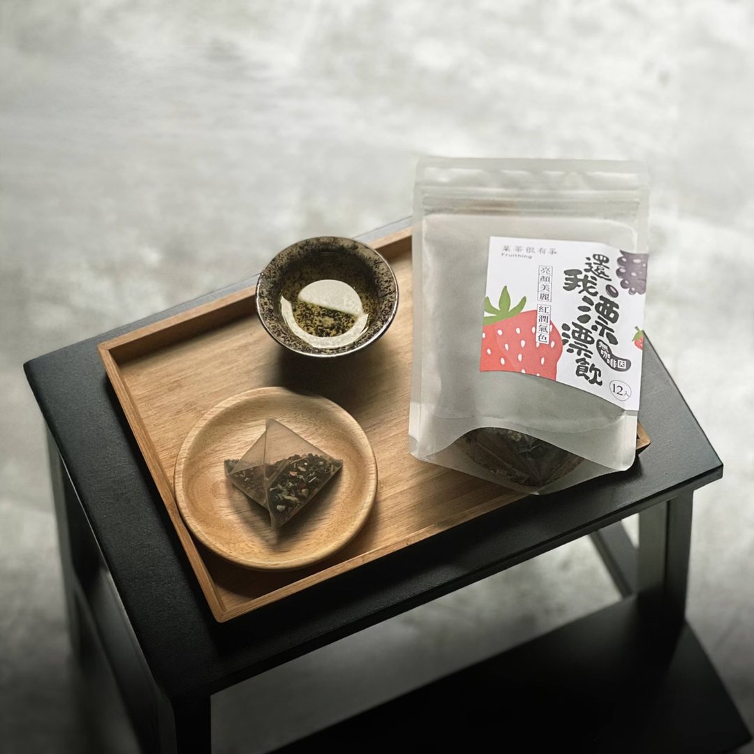 亮颜美丽【菓茶很有事】还我漂漂饮 12 入 / 无咖啡因 / - 茶 - 其他材质 