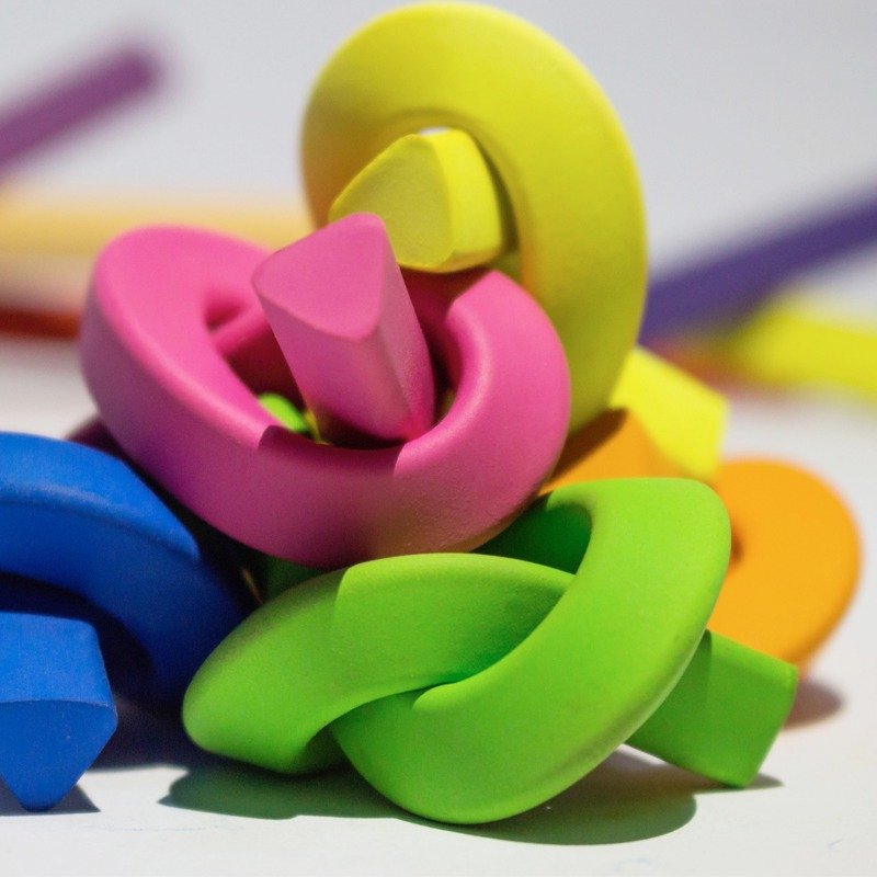 澳洲 Flexcils 可弯曲蜡笔5色独家正版 - 玩具/玩偶 - 蜡 