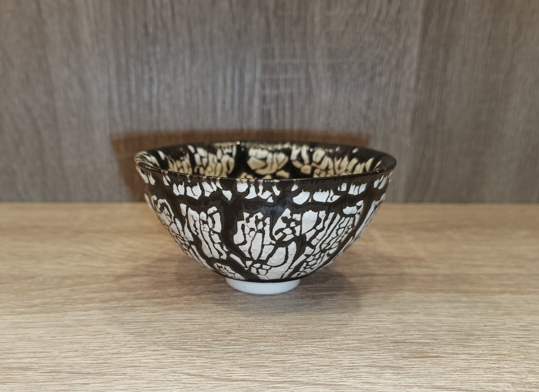 玄墨裂纹杯 - 莺歌陶艺家李玟睿 - 茶具/茶杯 - 陶 