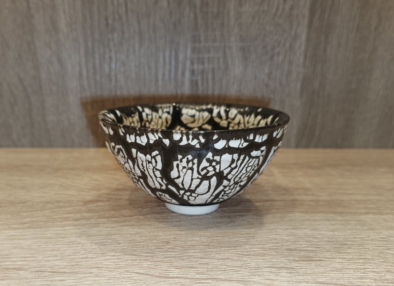 玄墨裂纹杯 - 莺歌陶艺家李玟睿 - 茶具/茶杯 - 陶 