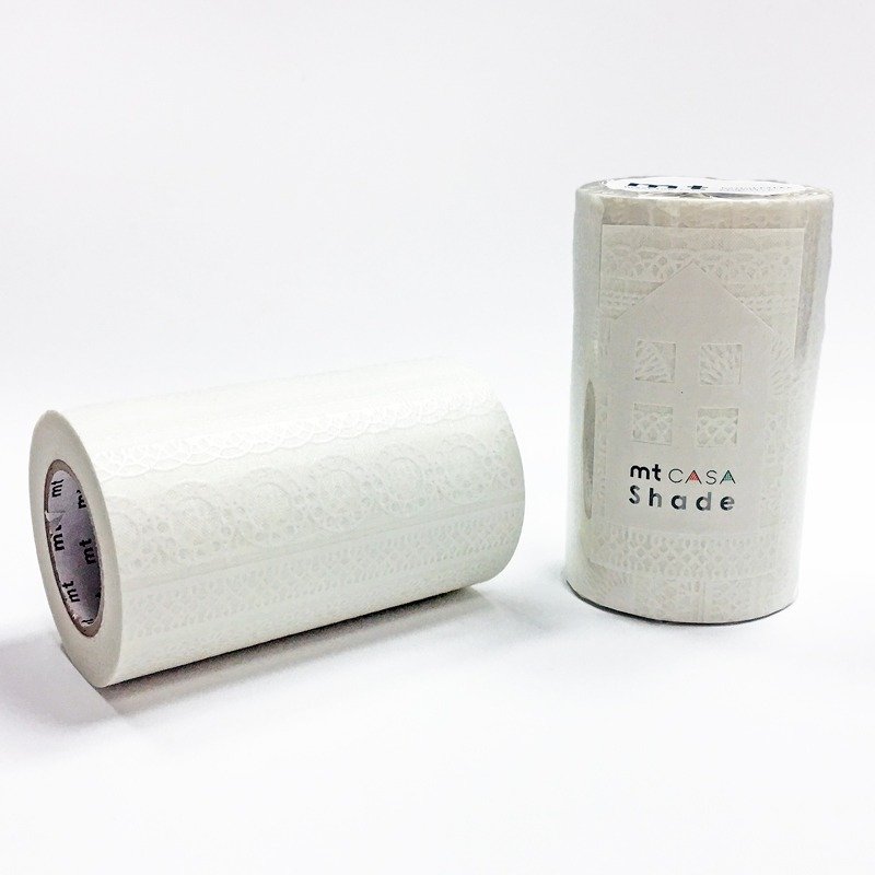 KAMOI mt CASA Shade 装饰窗贴【蕾丝缎带 (MTCS9002)】 - 墙贴/壁贴 - 纸 白色
