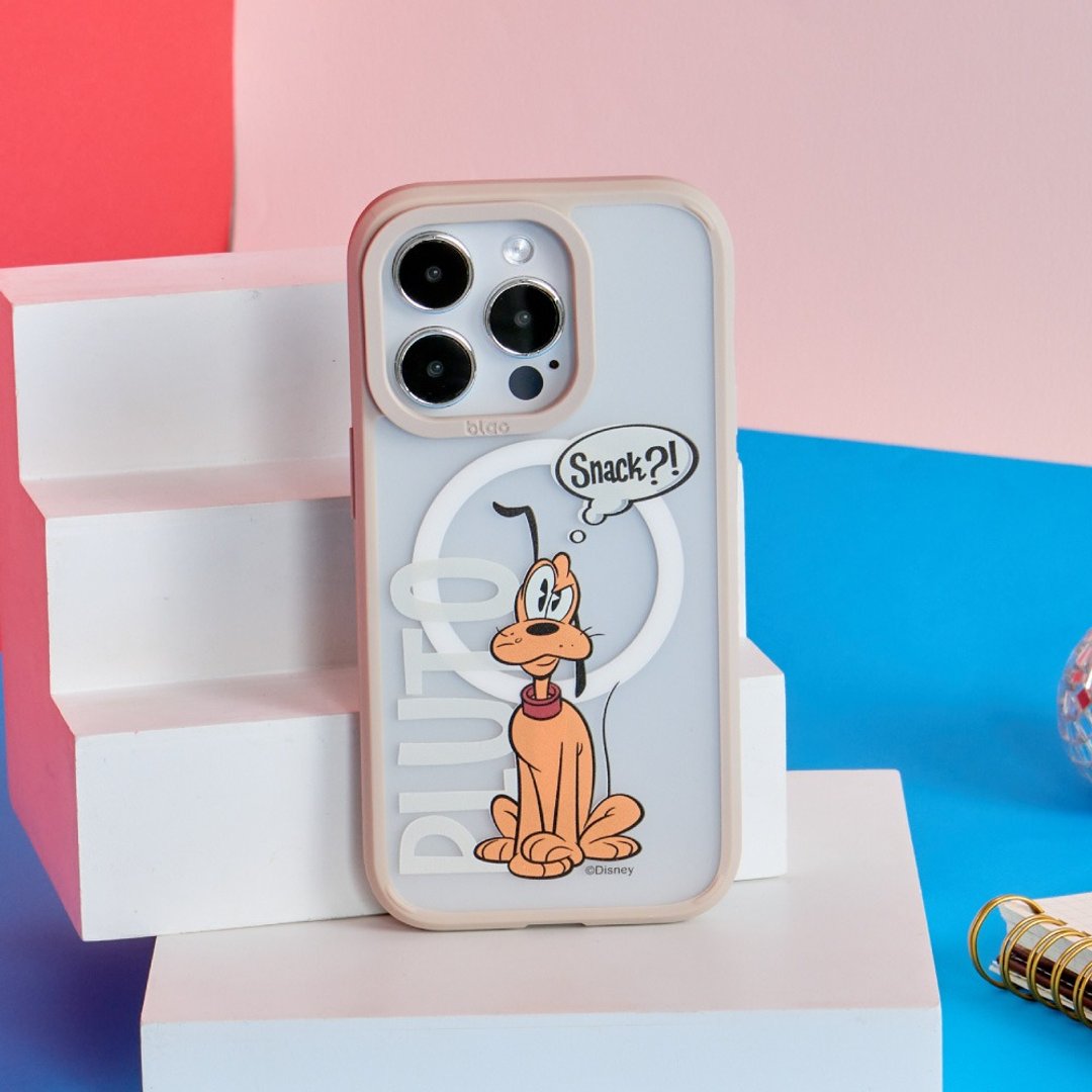 Disney经典疑惑的布鲁托款极光雾透MagSafe iPhone手机壳 - 手机壳/手机套 - 塑料 多色
