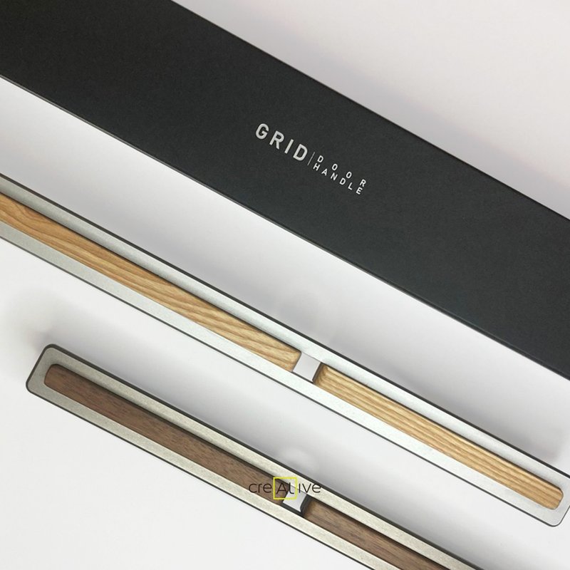 -2024 新品把手-【回纹GRID】A01-007 - 其他家具 - 铝合金 银色