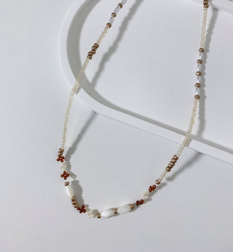 秋分 串珠项链 锁骨链 - 项链 - 其他材质 