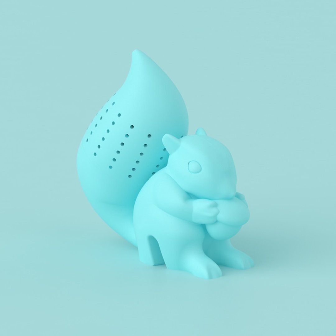 Squirrel 松鼠泡茶器 - 茶具/茶杯 - 硅胶 