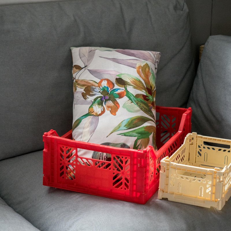 土耳其Aykasa折叠收纳篮(M)-红色 - 收纳用品 - 塑料 