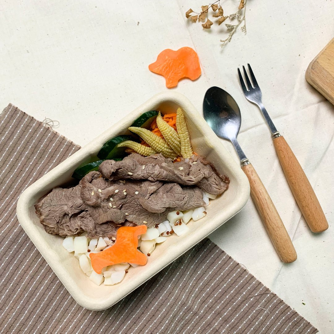 哞牛元气相扑便当【手作宠物便当】 - 猫罐头/鲜食 - 新鲜食材 多色