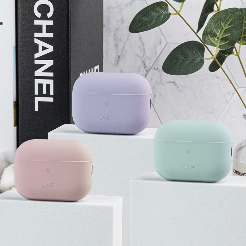 AirPods Pro 2  Lino 简约液态硅胶蓝牙耳机保护套 附挂绳(6色) - 手机配件 - 硅胶 多色