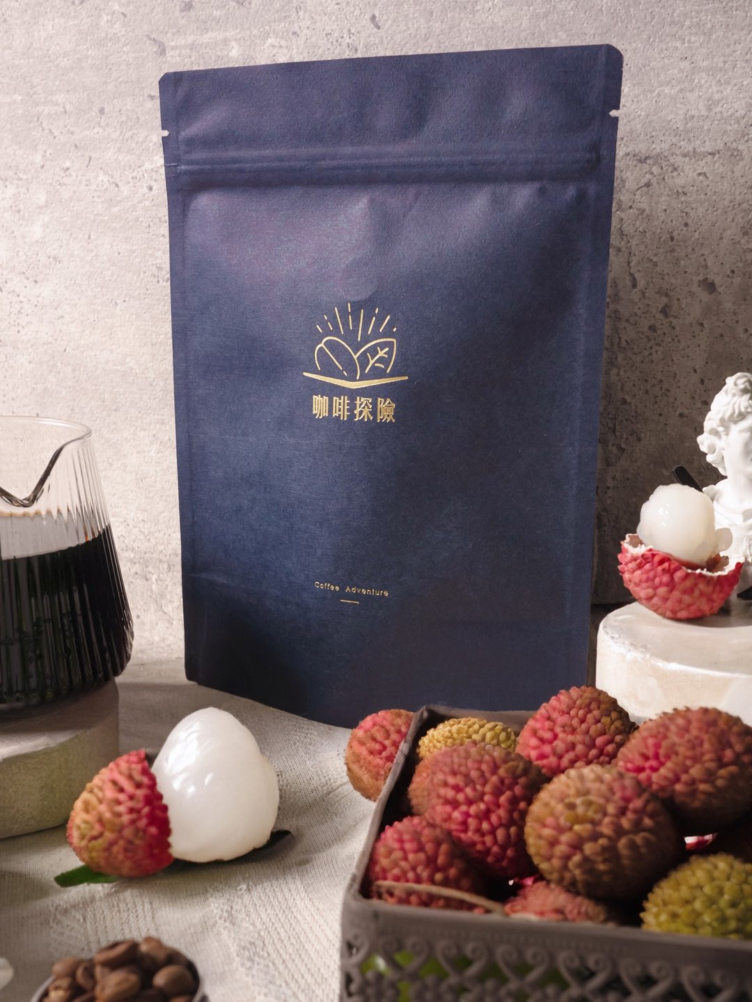 荔枝风味 |  哥伦比亚 玉荷包荔枝 双重厌氧热冲击 - 咖啡豆 - 咖啡 - 其他材质 咖啡色
