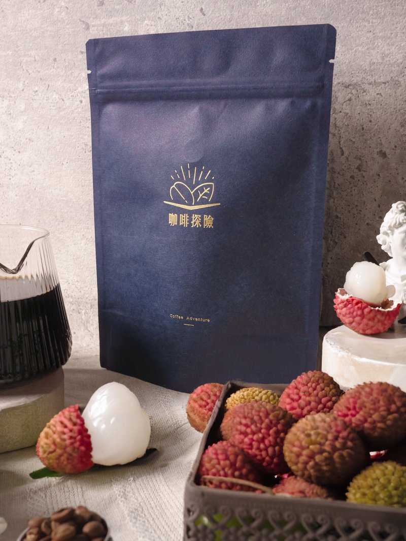 荔枝风味 |  哥伦比亚 玉荷包荔枝 双重厌氧热冲击 - 咖啡豆 - 咖啡 - 其他材质 咖啡色
