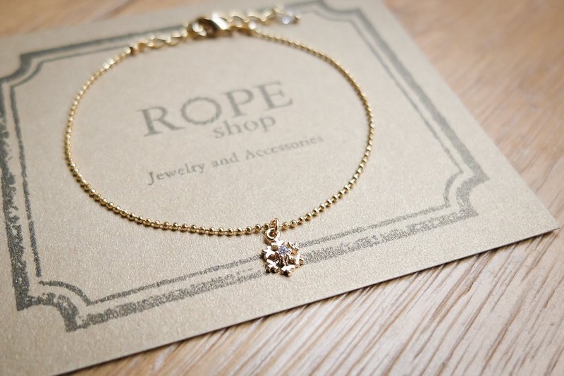 ROPEshop之【小雪】手链。 - 手链/手环 - 其他金属 金色