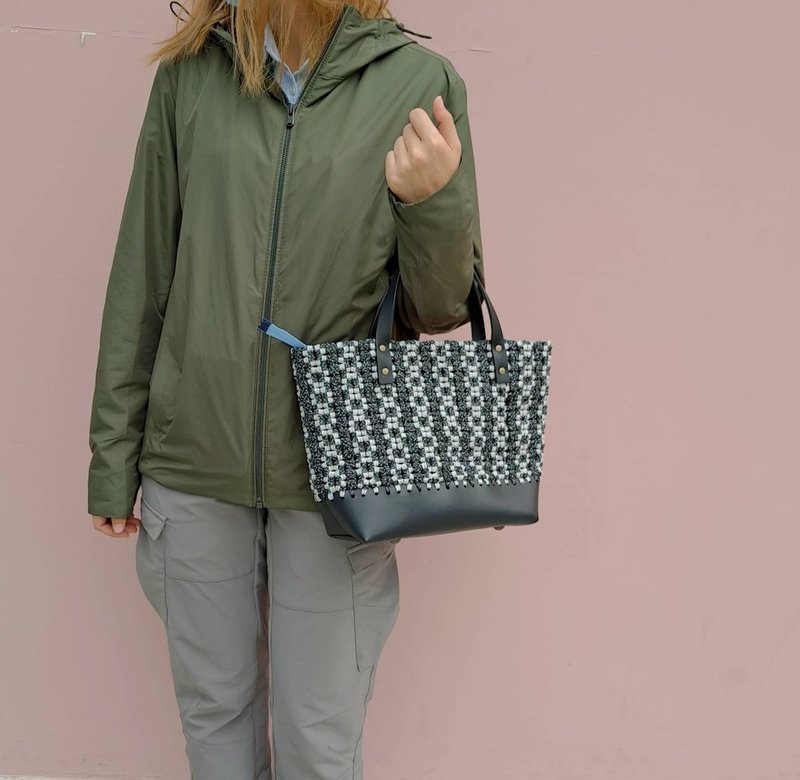 手提编织包 - 手提包/手提袋 - 尼龙 