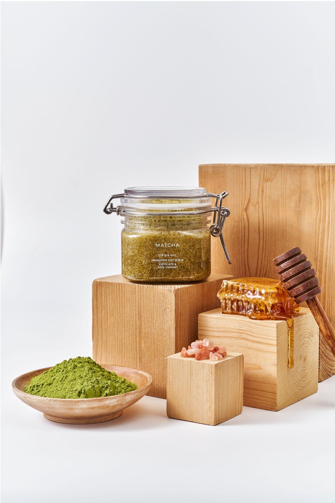 香港现货泰国 BHAWA SPA 専用 全新有机精华喜马拉雅矿物盐磨砂膏 - 手足保养 - 精油 