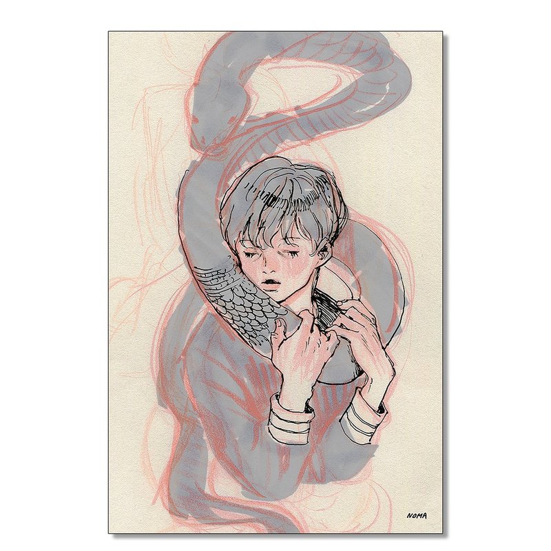 明信片 / 纠缠 / NOMA - 卡片/明信片 - 纸 