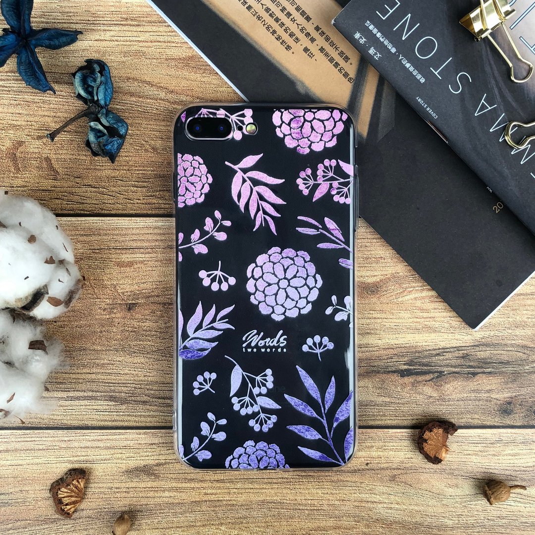 绣球花 // 手机壳 // 磨砂软壳、透明软壳 // Phone Case - 手机壳/手机套 - 塑料 