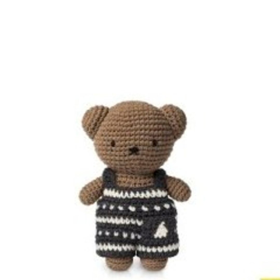 手工制boris小熊【北欧套装】 - 玩具/玩偶 - 棉．麻 多色