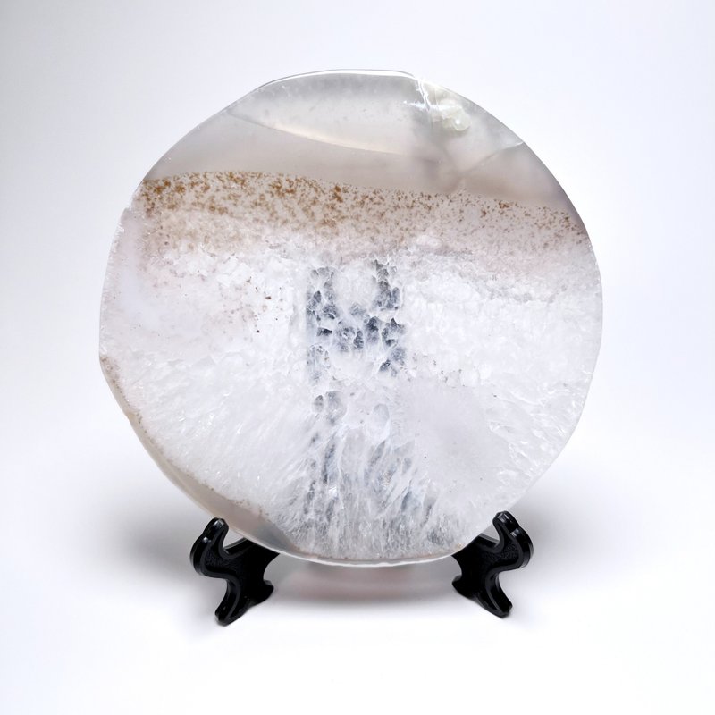 漫步。原矿 一图一物 摆件 疗愈 礼物  l 玛瑙片 爆晶片 l - 摆饰 - 玉石 多色