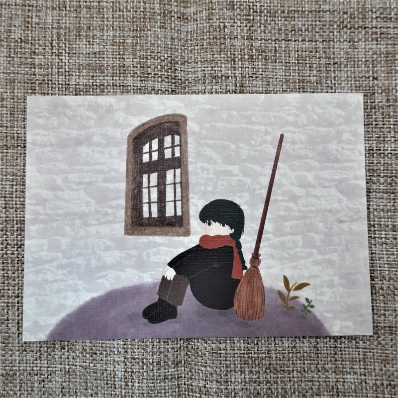 可可与扫帚 - 卡片/明信片 - 纸 