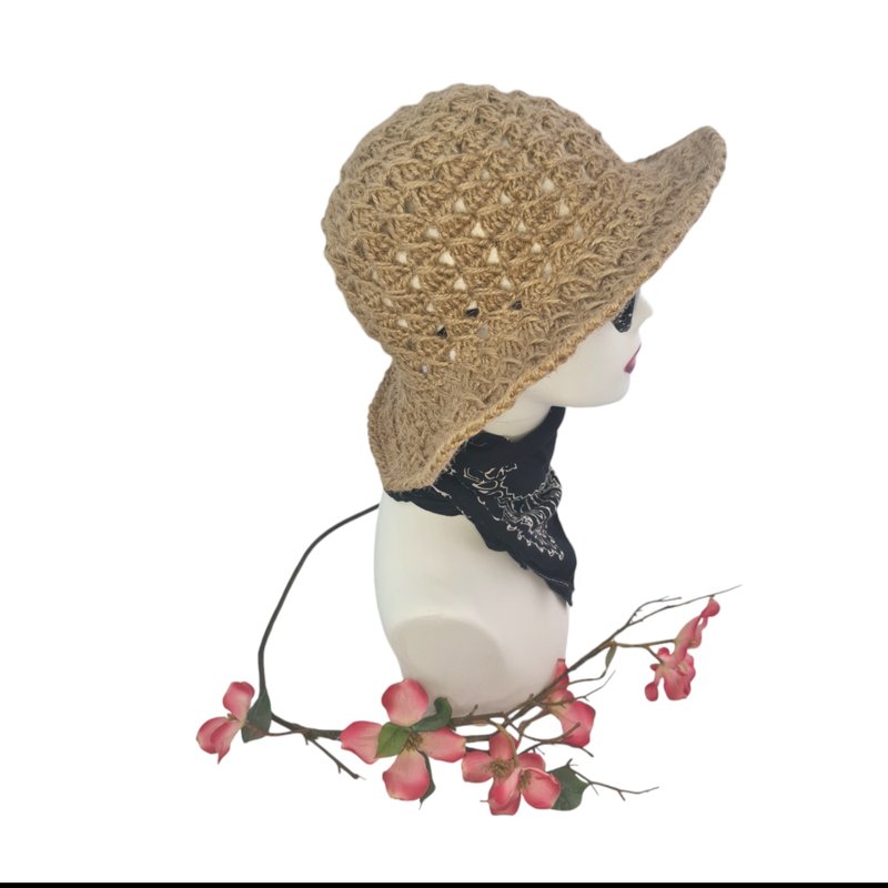 麻编帽 - 帽子 - 环保材料 