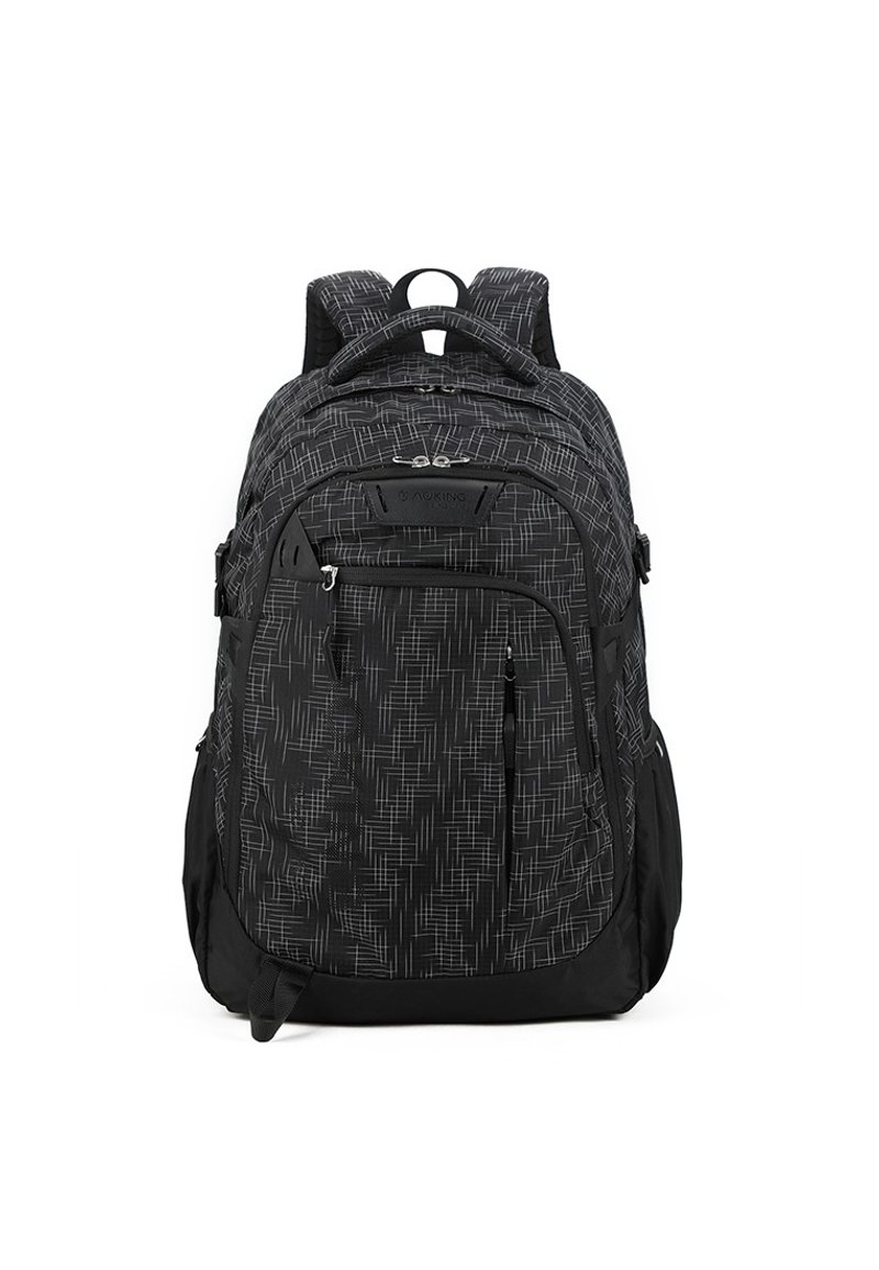 AOKING悬浮护脊减重人体工学书包背包 SN57605-40A 黑色 - 后背包/双肩包 - 环保材料 黑色