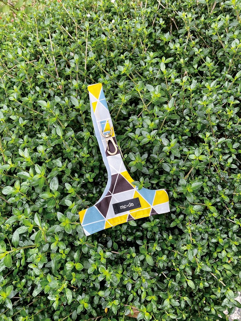 轻便饮料提带 几何三角 - 随行杯提袋/水壶袋 - 防水材质 黄色