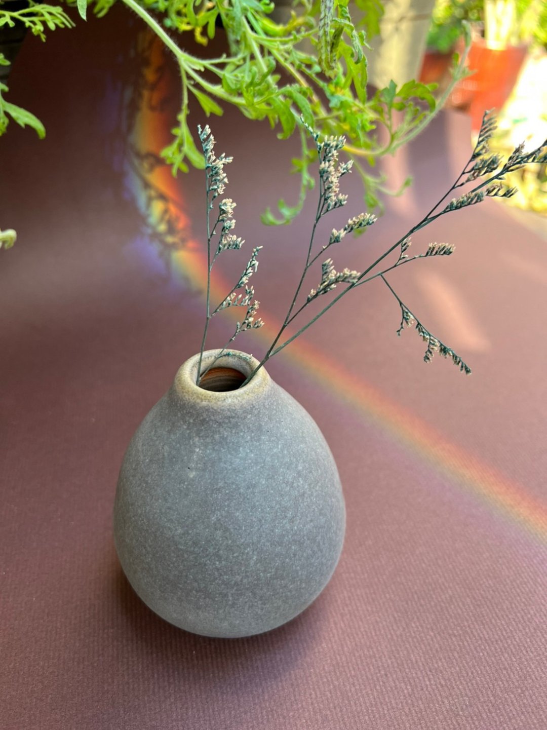 38-39号 小花瓶 - 牛奶可可系列 - 花瓶/陶器 - 陶 卡其色