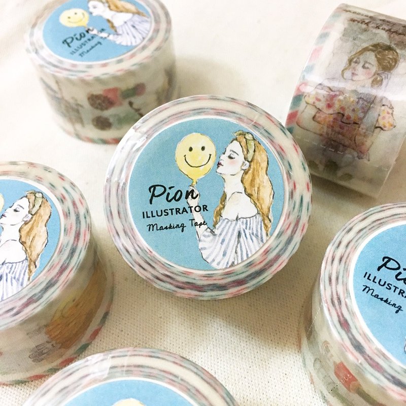 美好森活 / 2.5cm纸胶带 - 纸胶带 - 纸 绿色