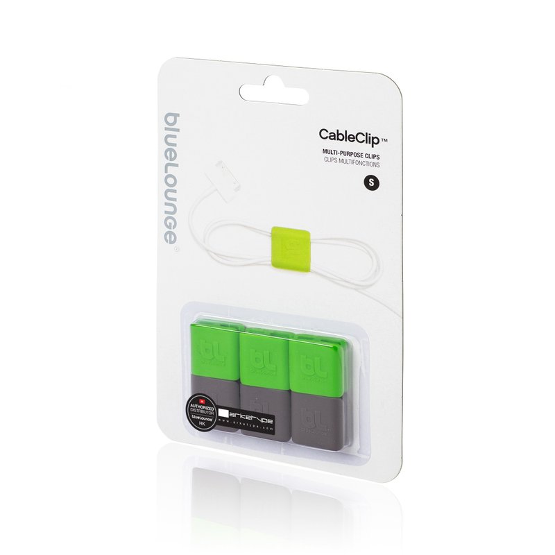 Bluelounge CableClip 细绕线器 6粒装 - 卷线器/电线收纳 - 硅胶 多色