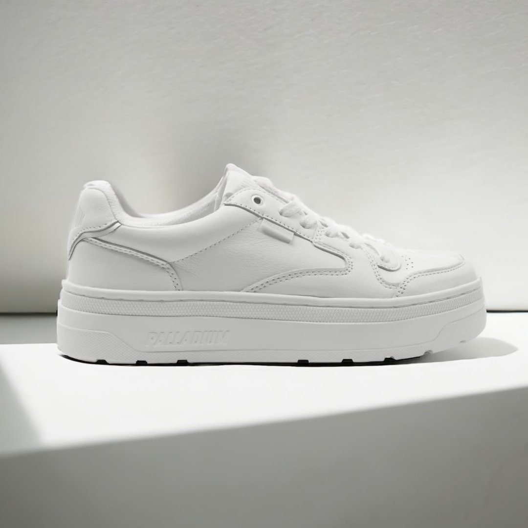 PALLADIUM PALLASPHALT LO LTH 经典厚底帆布鞋 99135-116 - 女款休闲鞋 - 其他材质 