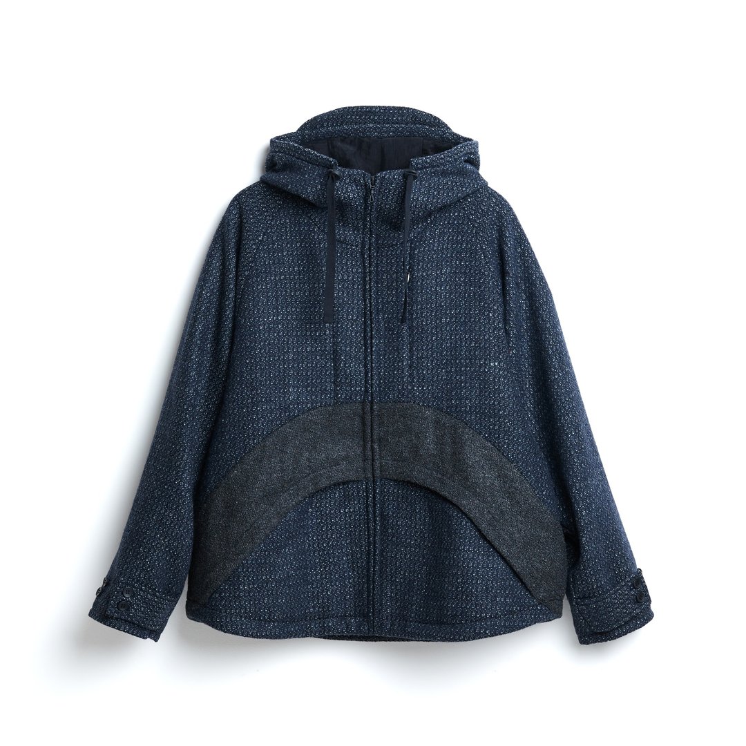 Wool Parka - 男装外套 - 棉 灰色