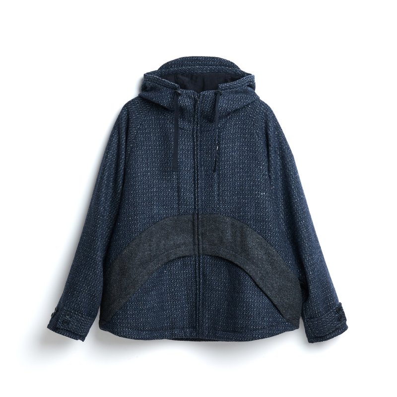 Wool Parka - 男装外套 - 棉．麻 灰色