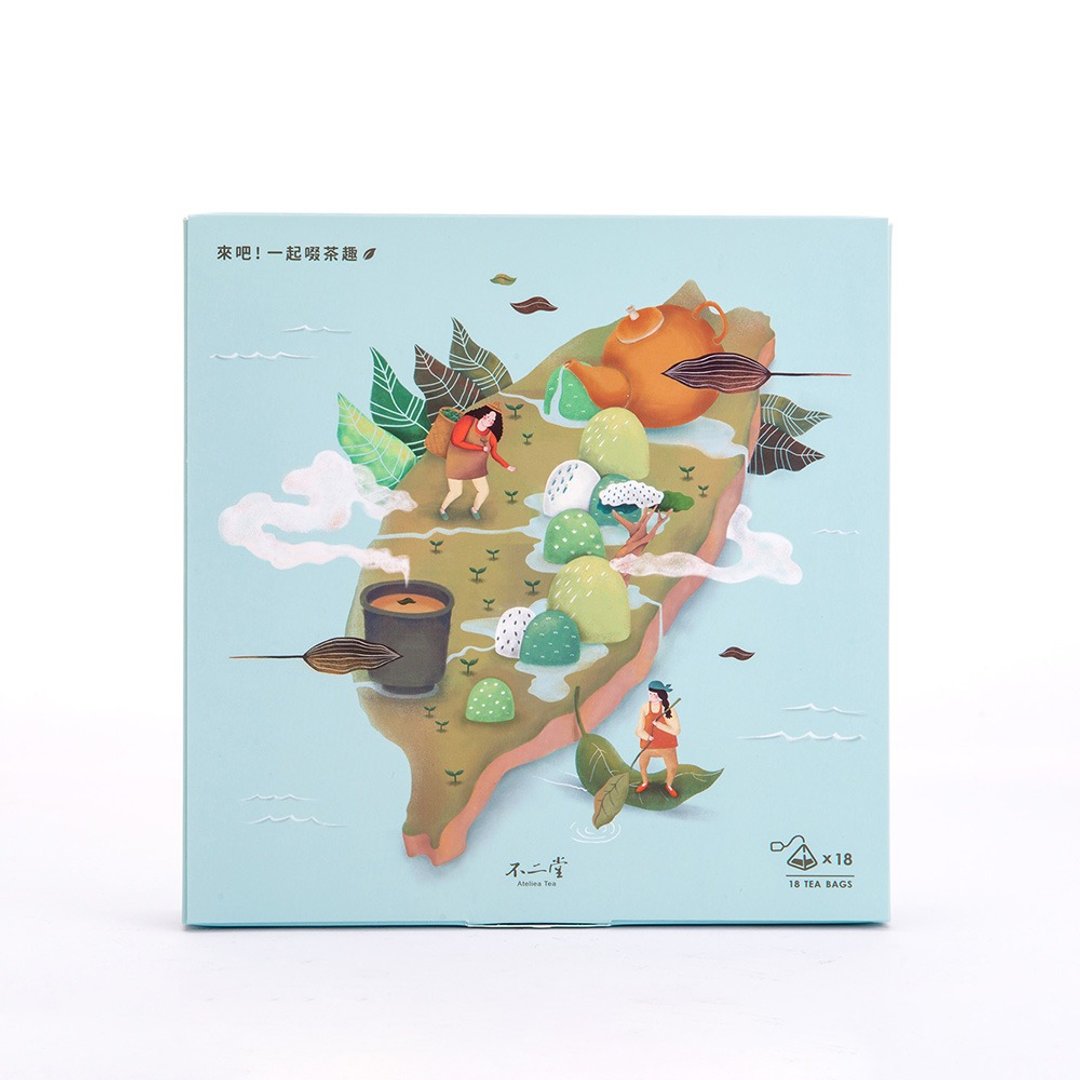 不二堂│啜茶趣(茶游台湾_18入) - 茶 - 其他材质 