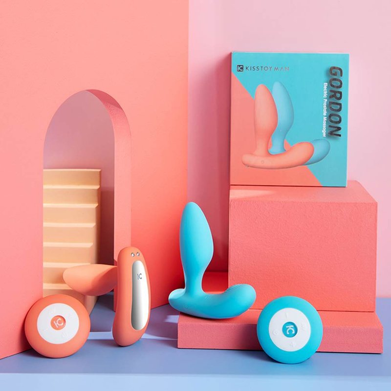 情人节 KISS TOY Gordon 戈登 男用无线遥控后庭前列腺按摩器 - 情趣用品 - 其他材质 多色