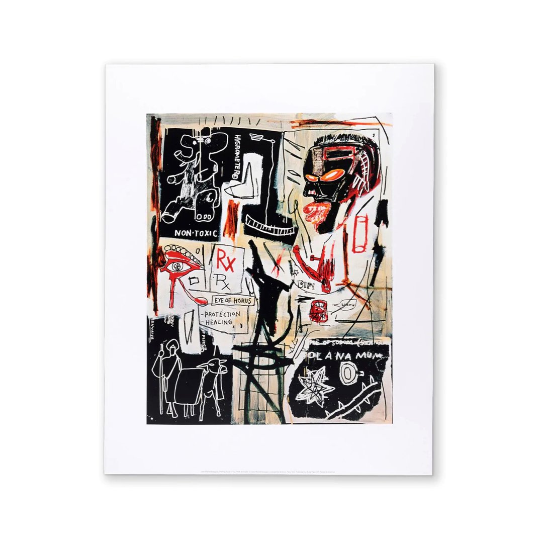 【艺术挂画】Jean-Michel Basquiat  冰的熔点 - 海报/装饰画/版画 - 纸 