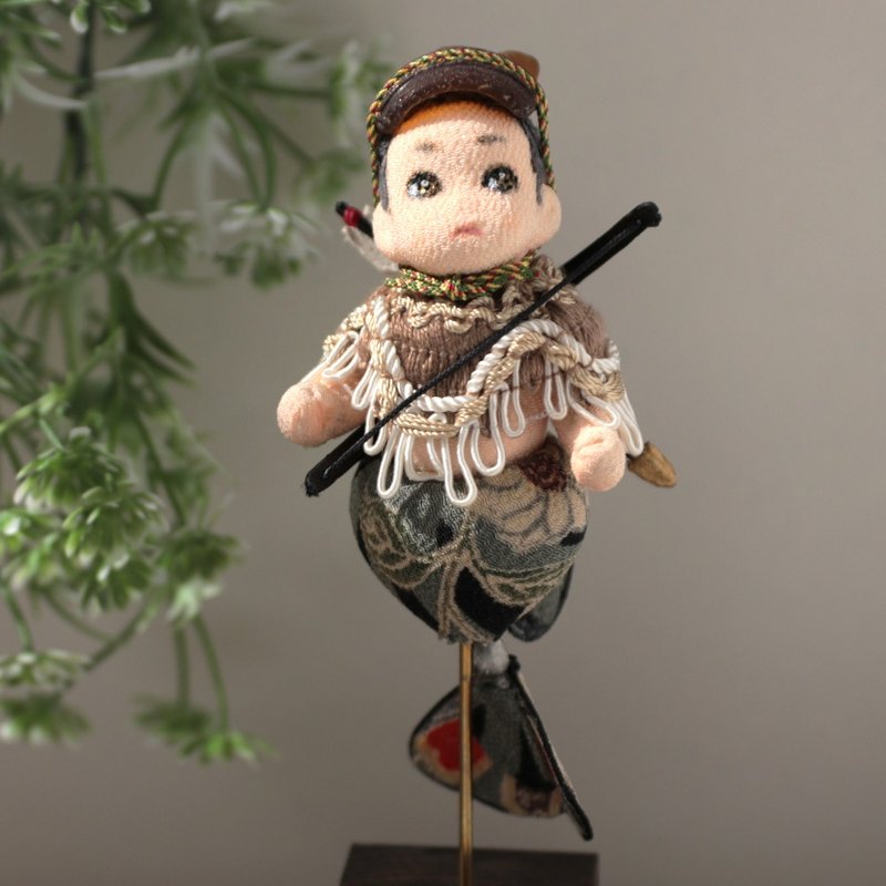 BJD绉金鱼美人鱼男童艺术娃娃创意娃娃 - 玩偶/公仔 - 粘土 黑色
