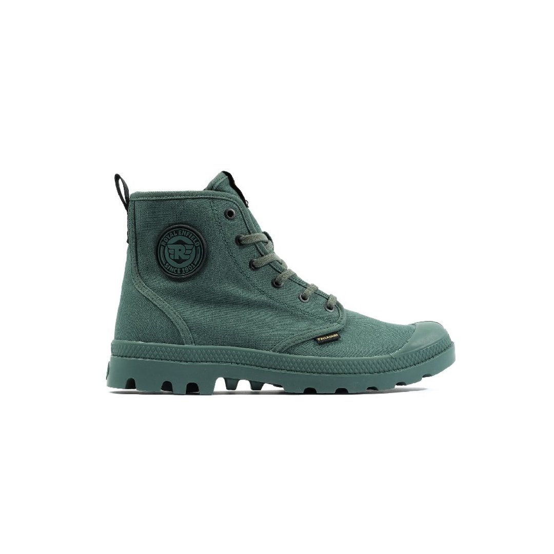 PALLADIUM PAMPA 皇家恩菲尔德联名经典绑带军靴 74381 - 女款休闲鞋 - 其他材质 多色