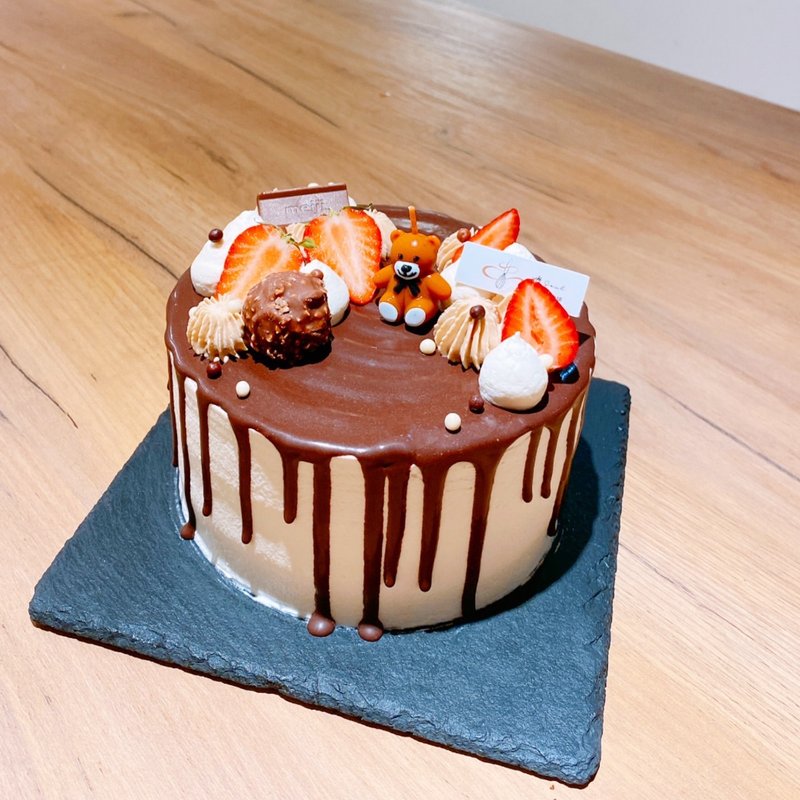 请细看内文 我的熊伴侣 情人节 定制化 蛋糕 生日蛋糕 铄甜点 - 蛋糕/甜点 - 新鲜食材 