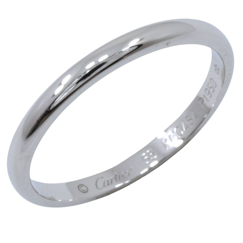 【日本直送】卡地亚 CARTIER Trinity 14.5 号 戒指 CRB4078000 Pt950 铂金 约 2.8g 女士【二手】 - 戒指 - 贵金属 银色