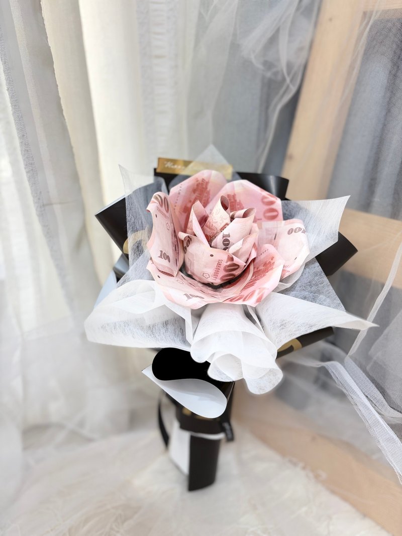 有钱花/钞票花束/节日花束/小资款 创意红包 - 干燥花/捧花 - 纸 