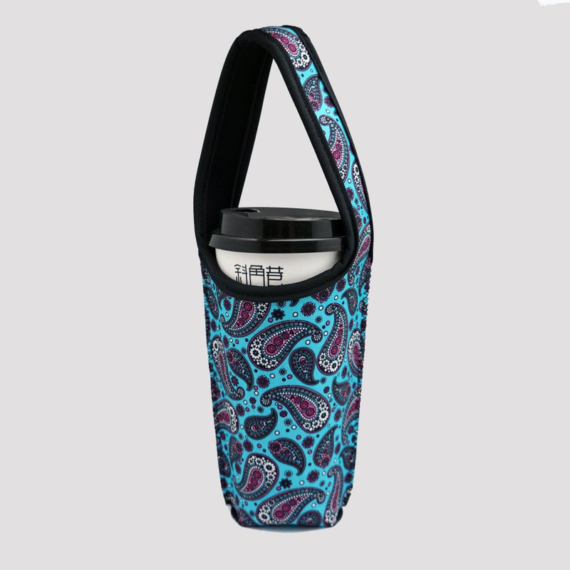 BLR 环保 饮料提袋 保冷保温 防碰撞 变形虫 Ti 92 - 随行杯提袋/水壶袋 - 聚酯纤维 蓝色