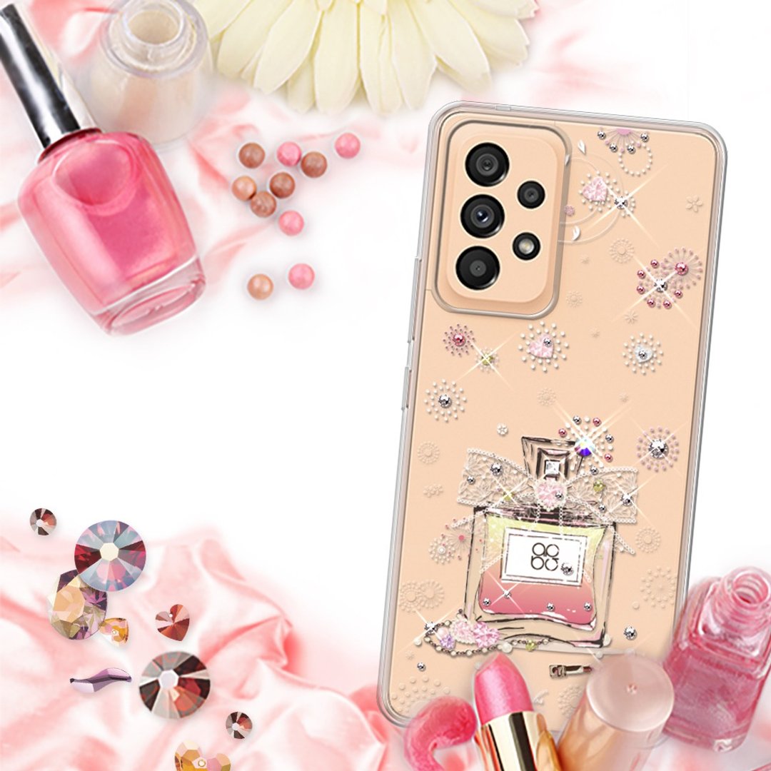 Samsung Galaxy A53 5G 轻薄军规防摔彩钻手机壳-维也纳馨香 - 手机壳/手机套 - 其他材质 多色