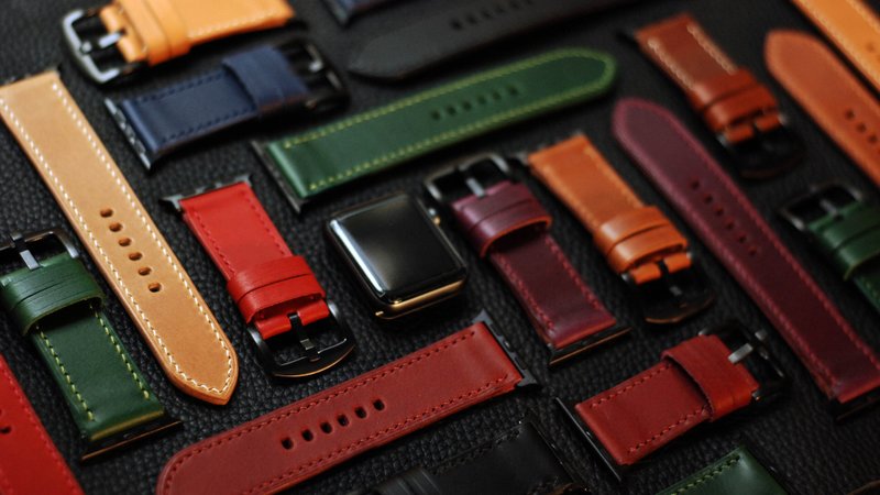 【欢庆周年庆】【超划算】超值 2入applewatch表带 - 表带 - 真皮 