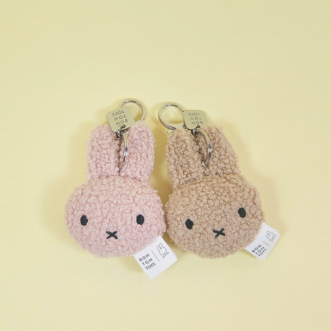 24H 出货 BON TON TOYS Miffy 米菲兔环保填充钥匙圈 -10cm - 钥匙链/钥匙包 - 环保材料 多色